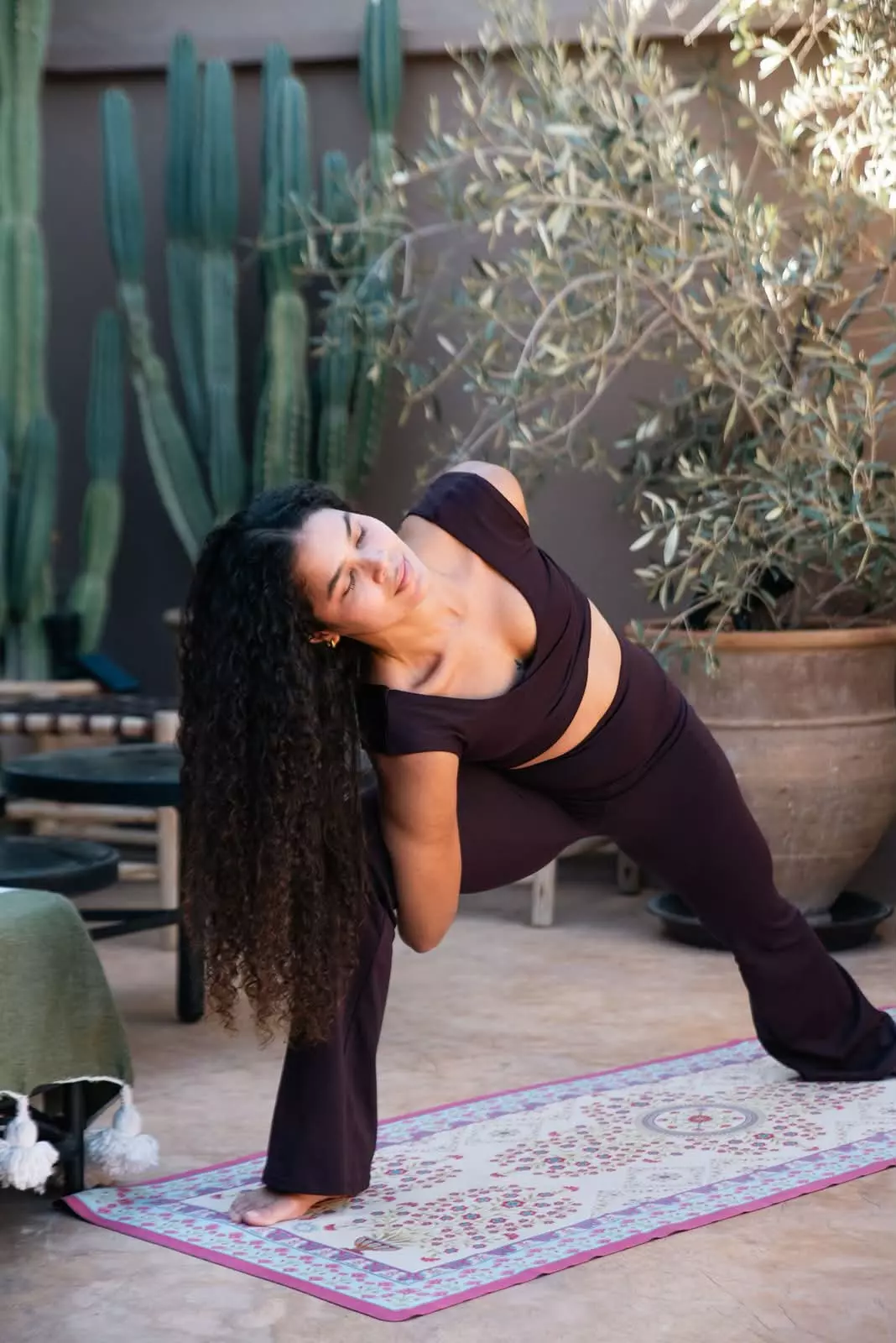 Adriana Leticia — profesora de yoga y organizadora del retiro